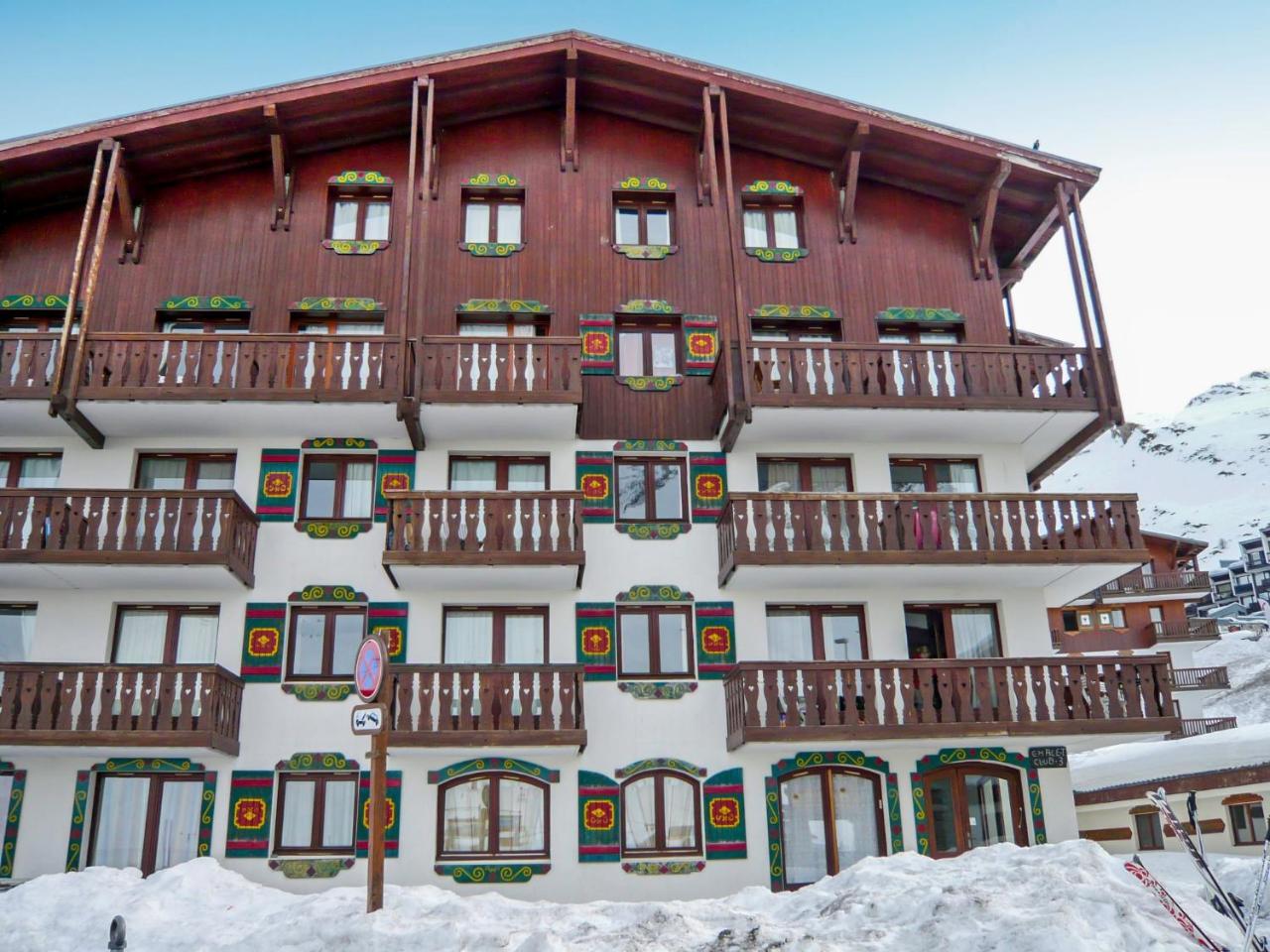 Studio Chalet Club - Val Claret-7 By Interhome Тінь Екстер'єр фото
